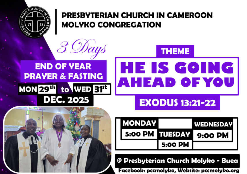 Three-Day Fasting and Prayer at End of Year 2025