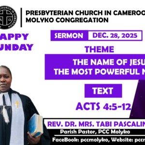 Sermon of Sunday 28th December 2025