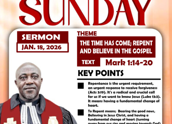 THE TIME HAS COME, REPENT AND BELIEVE IN THE GOSPEL